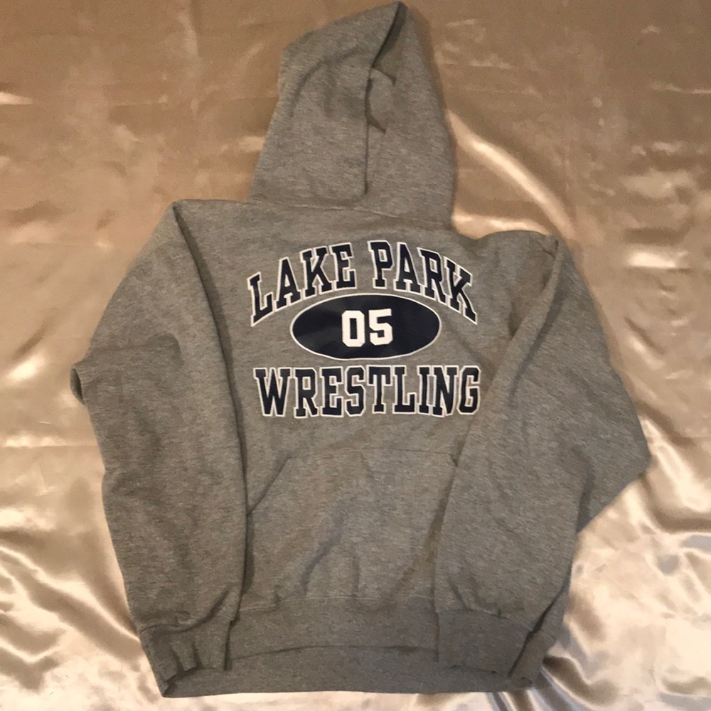 Grey Wrestling hoodie :)